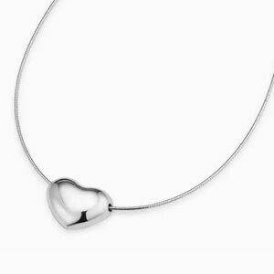 Sterling Silver Heart Necklace